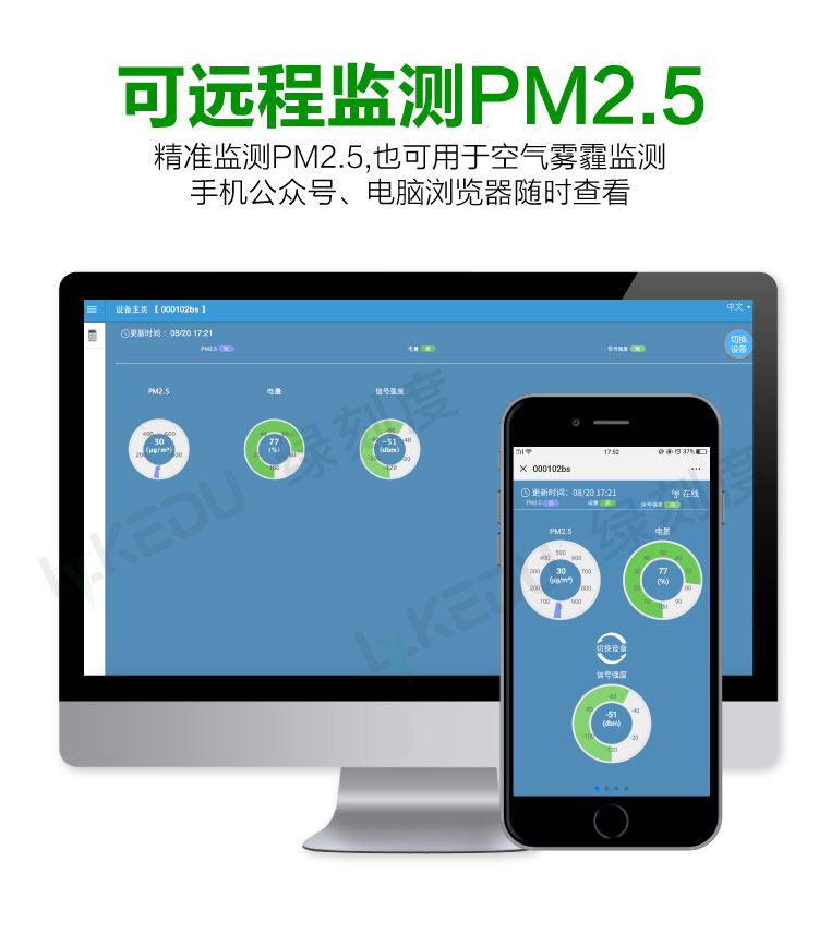 远程监测pm2.5